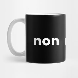 Non Merci Mug